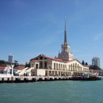 здание морского порта Сочи